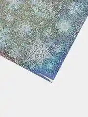 Аметистовый наклейка новогодняя, интерьерная, на окно, голография, 21 х 29,7 см