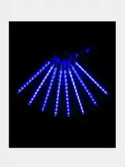 Белый гирлянда Светодиодная LED гирлянда метеоритный дождь. Тающие сосульки. Новый год, 8 колб