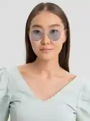 Розовый очки MIRSEE цветные, круглые