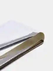 Серебряный фольга голографическая для маникюра