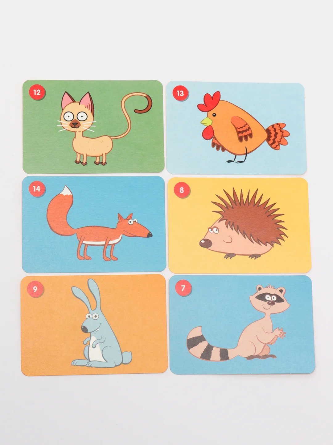 Карточная игра Мемо. 50 карточек. Синий трактор