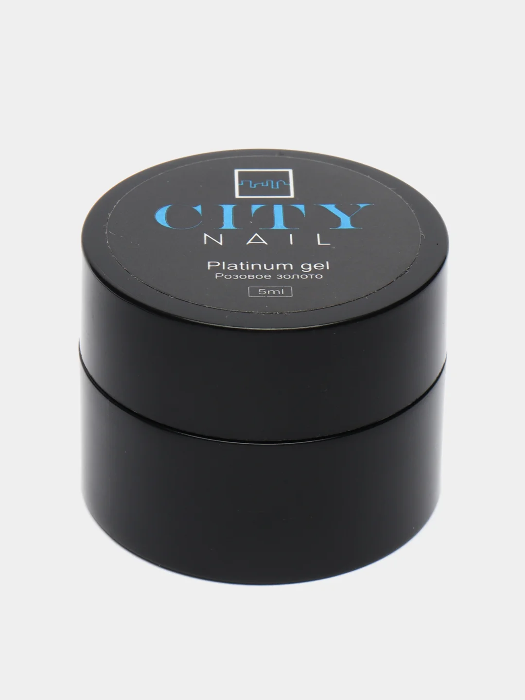 Розовый гель-краска для ногтей, CITY NAIL PLATINUM GEL / 5 г