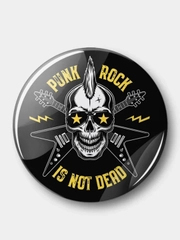Значок "Punk Rock is not dead", 37 мм