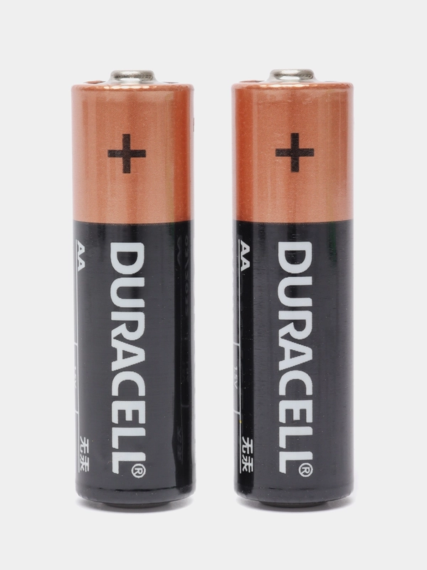 Батарейка алкалиновая Duracell Basic, AA, LR6-2BL, 1.5В, блистер, 2 шт