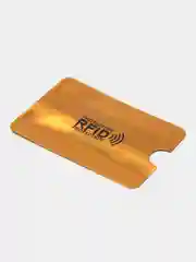 Желтый чехол для банковских карт АнтиВор RFID