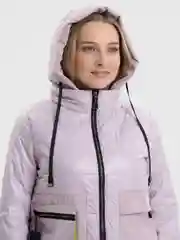 Сиреневый куртка женская, весна-осень