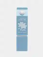 Голубой увлажняющий бальзам-тинт для губ "Milk", помада с ароматом фруктов, восстанавливающая