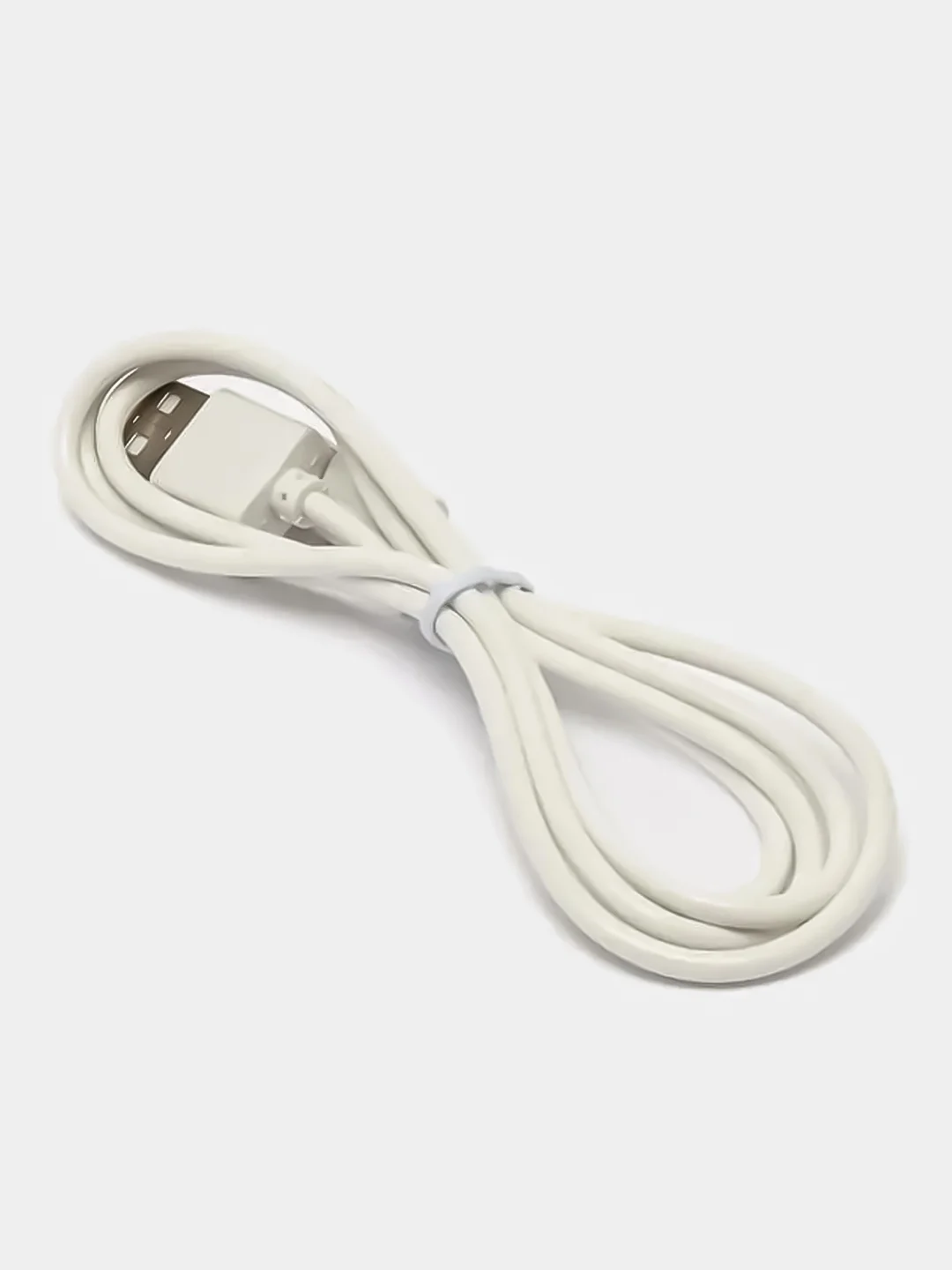 Белый кабель micro USB для зарядки и передачи данных