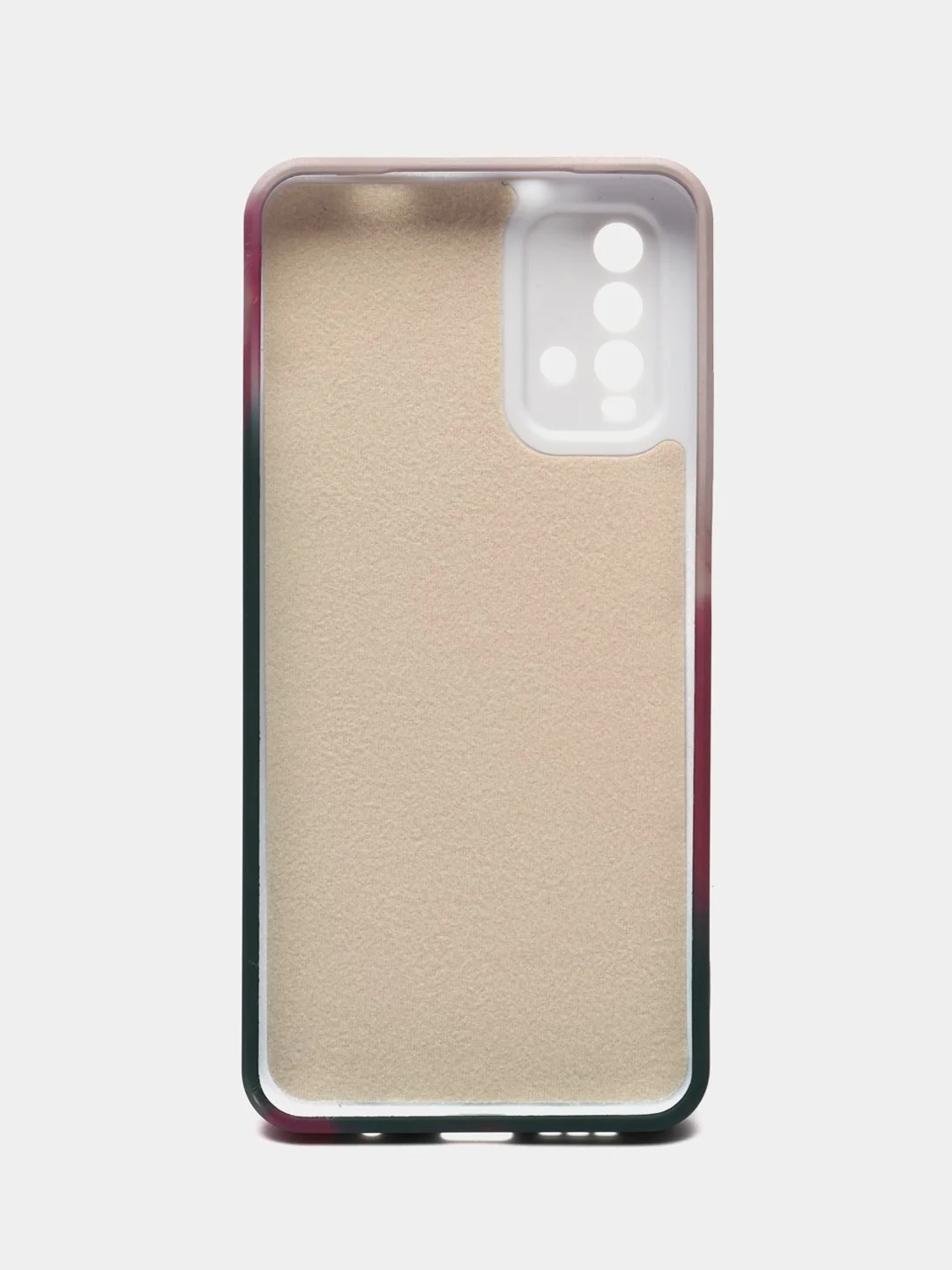 Багровый чехол Xiaomi Redmi 9T, Сяоми Редми 9Т силиконовый с мягким подкладом