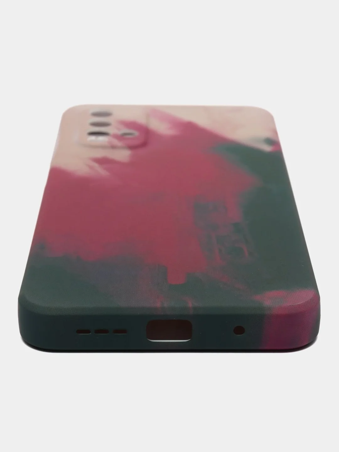 Багровый чехол Xiaomi Redmi 9T, Сяоми Редми 9Т силиконовый с мягким подкладом