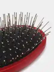 Красный расческа массажная с антистатическим эффектом
