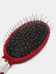 Красный расческа массажная с антистатическим эффектом