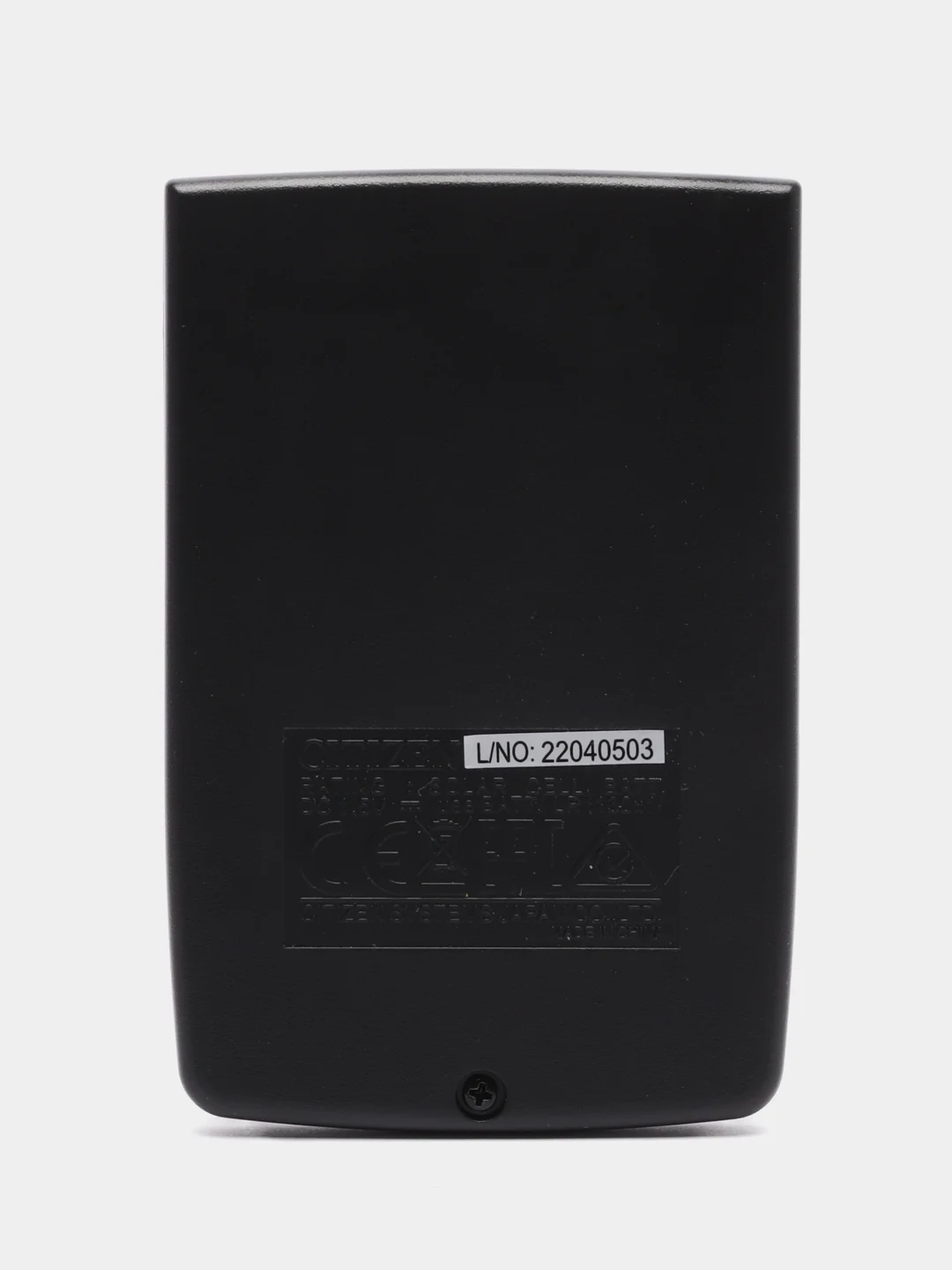 Калькулятор карманный, 8-разрядный, Citizen SLD-100NR, двойное питание, 58*88*10 мм, чёрный