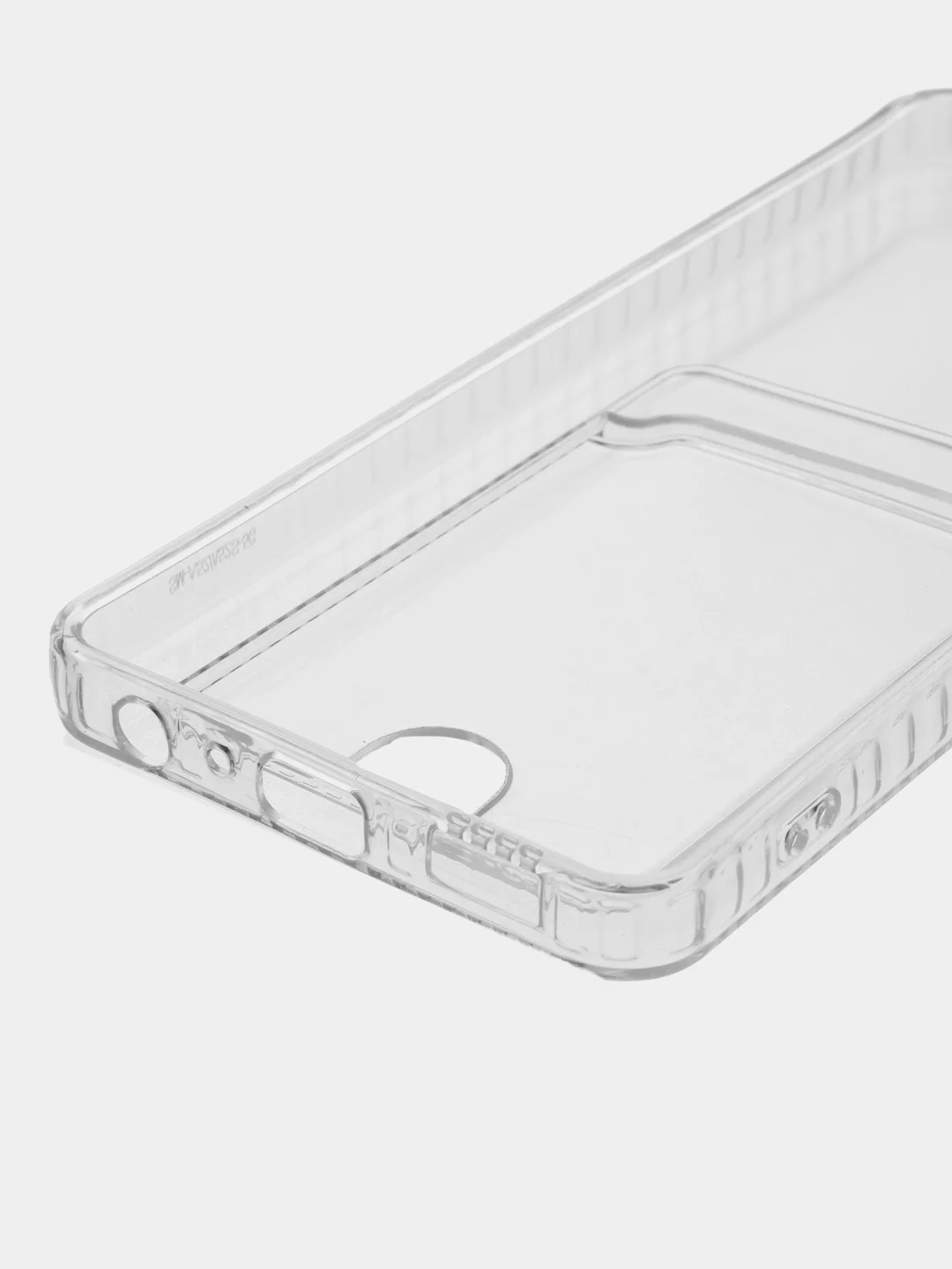 Прозрачный чехол Samsung Galaxy A52 / A52s, Самсунг Галакси А52 / А52с прозрачный с карманом для карт