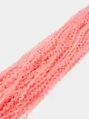 Коралловый косички "Зизи", гофре