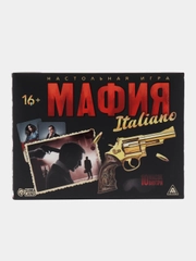 Ролевая игра "Мафия. Италиано" с масками, 52 карты, 16+