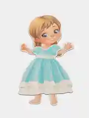 Магнитная игра "Кукла Люся"