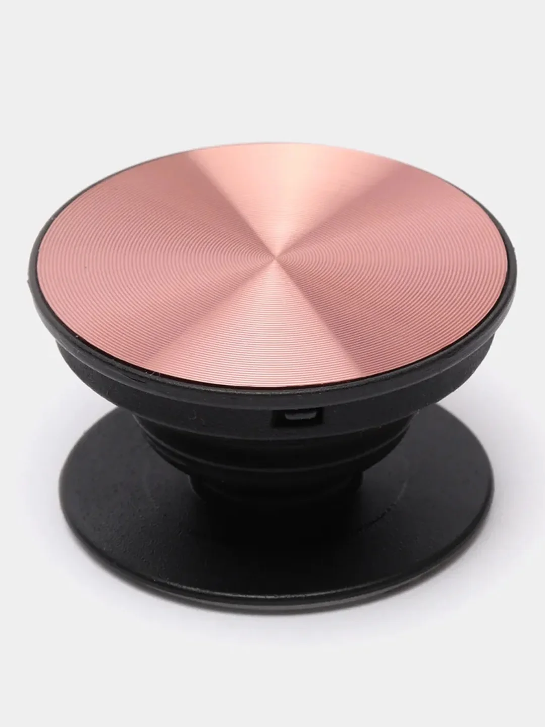 Розовый держатель для телефона Попсокет c металлической пластиной PopSocket