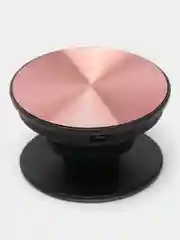 Розовый держатель для телефона Попсокет c металлической пластиной PopSocket