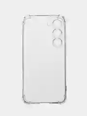 Марсала чехол Samsung Galaxy S23 (Самсунг Галакси С23), прозрачный, силиконовый, противоударный