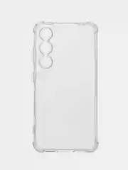 Марсала чехол Samsung Galaxy S23 (Самсунг Галакси С23), прозрачный, силиконовый, противоударный