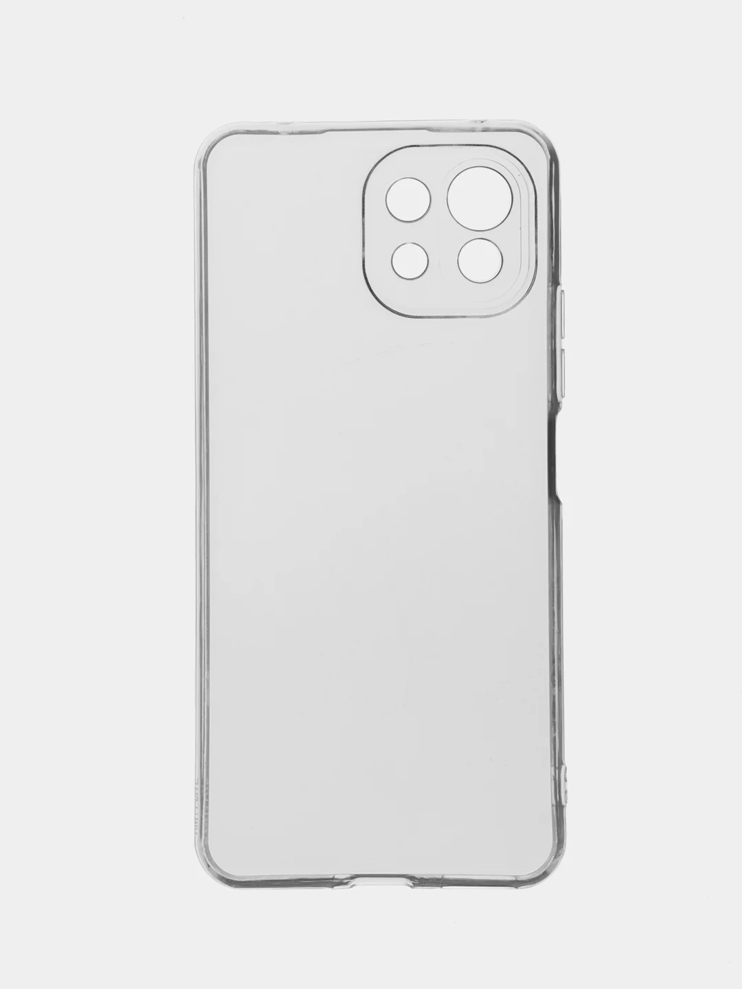 Прозрачный чехол Mi 11 Lite, Xiaomi 11 Lite 5G NE, Сяоми 11 Лайт 5G НЕ, силиконовый цветной матовый