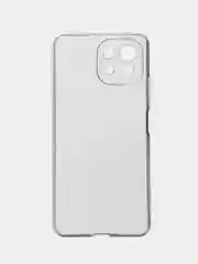 Прозрачный чехол Mi 11 Lite, Xiaomi 11 Lite 5G NE, Сяоми 11 Лайт 5G НЕ, силиконовый цветной матовый