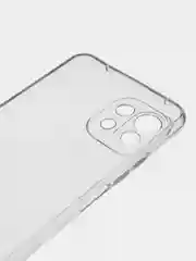 Прозрачный чехол Mi 11 Lite, Xiaomi 11 Lite 5G NE, Сяоми 11 Лайт 5G НЕ, силиконовый цветной матовый