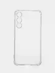 Марсала чехол Samsung Galaxy S23 Plus, прозрачный, силиконовый, противоударный