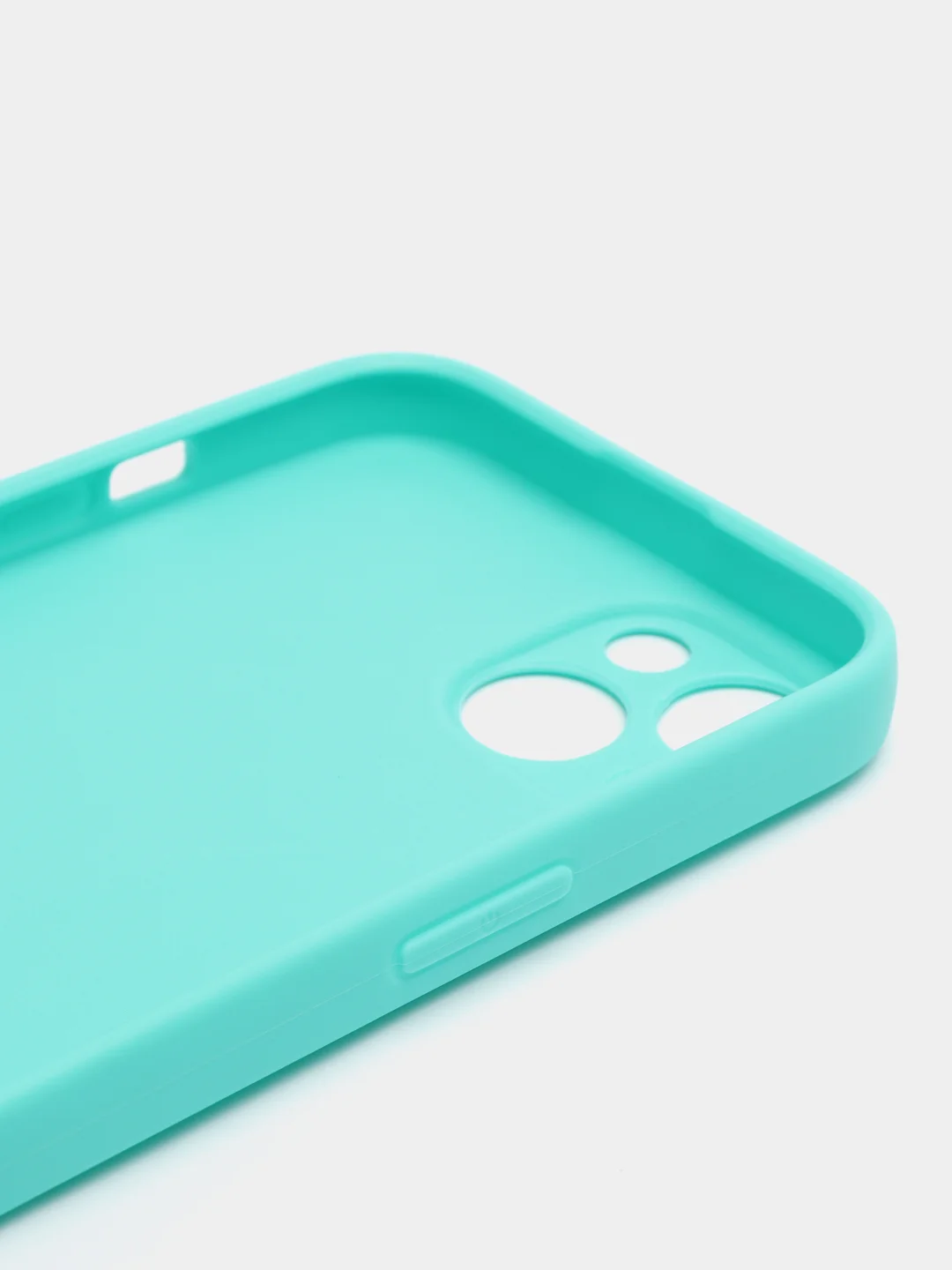 Тёмно-бирюзовый чехол силиконовый на iPhone 5, 5s, 6, 6s, 7, 8, SE 2020, X, XR, XS Max, 12 14 Pro, 13 mini