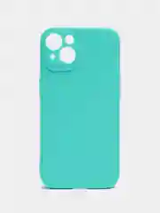 Тёмно-бирюзовый чехол силиконовый на iPhone 5, 5s, 6, 6s, 7, 8, SE 2020, X, XR, XS Max, 12 14 Pro, 13 mini