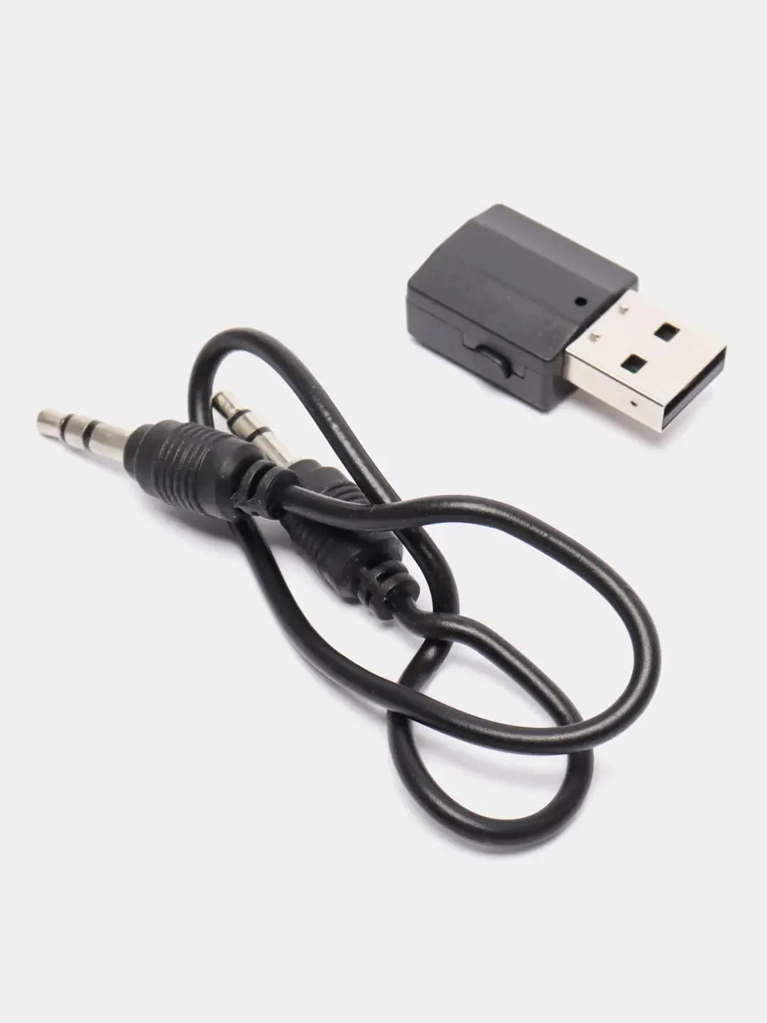 Аудио переходник ресивер (AUX Bluetooth адаптер) Стерео приемник / передатчик для авто