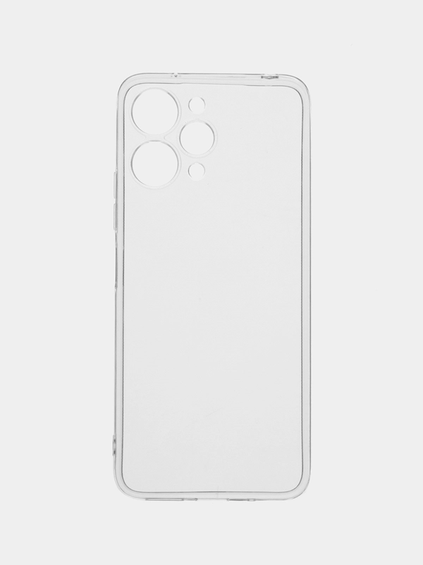 Чехол Xiaomi Redmi 12 / Сяоми Редми 12 прозрачный, силиконовый
