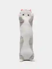 Кораллово-розовый мягкая игрушка-подушка "Кот Батон", 50 см, 70 см, 90 см, 110 см, антистресс