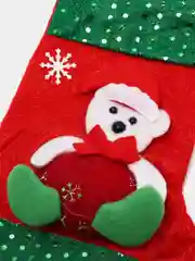 Носок для подарка / Носок рождественский / Носок новогодний / Мешок для подарка