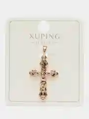 Золотистый хаки кулон крест Иисус под золото/серебро четки в авто крестик Xuping православный христианский