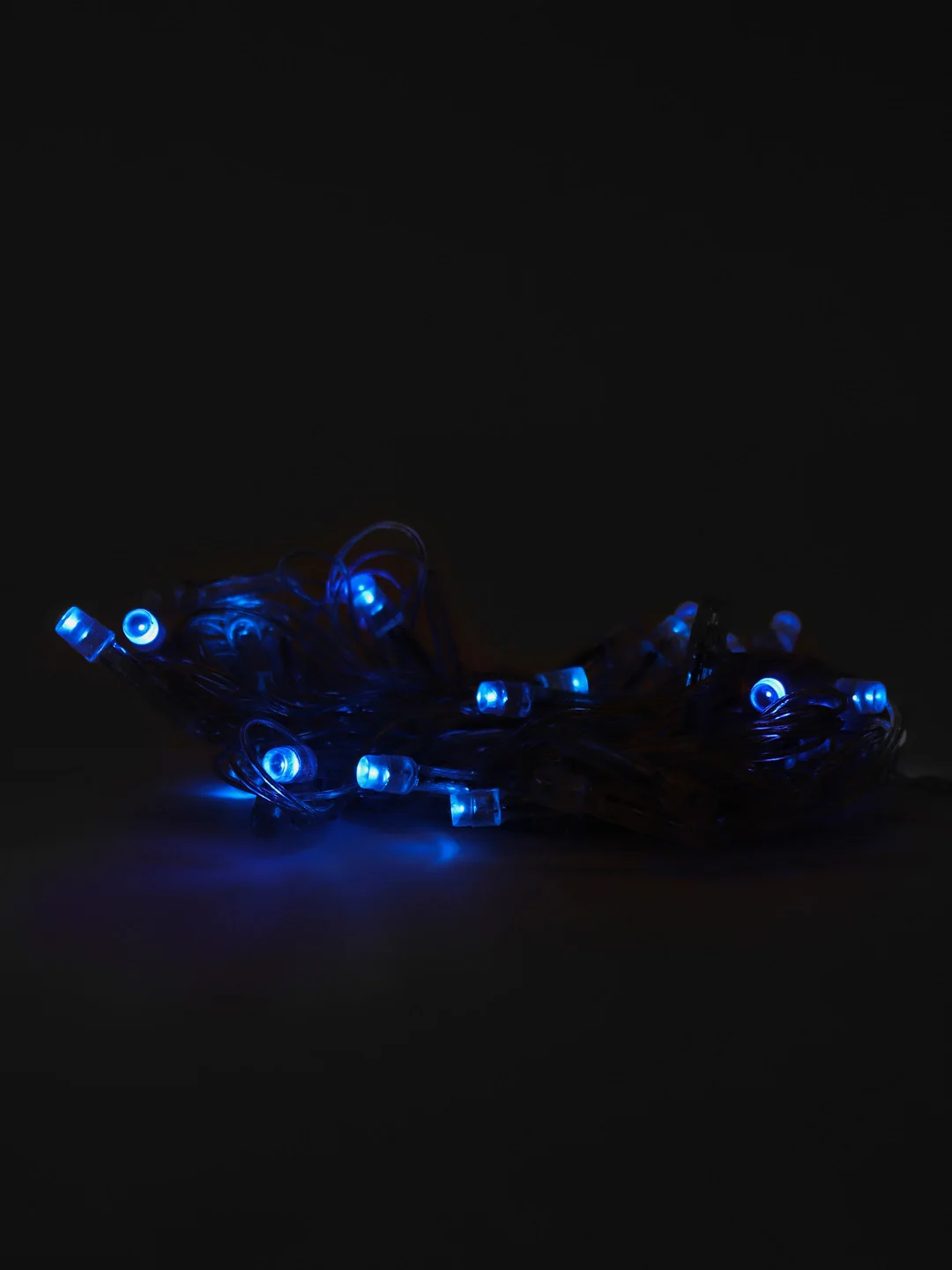 Лазурный гирлянда синяя зеленая белая Новогодняя 4м, LED светодиодная, синий и зеленый свет на елку