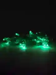Лайм гирлянда синяя зеленая белая Новогодняя 4м, LED светодиодная, синий и зеленый свет на елку