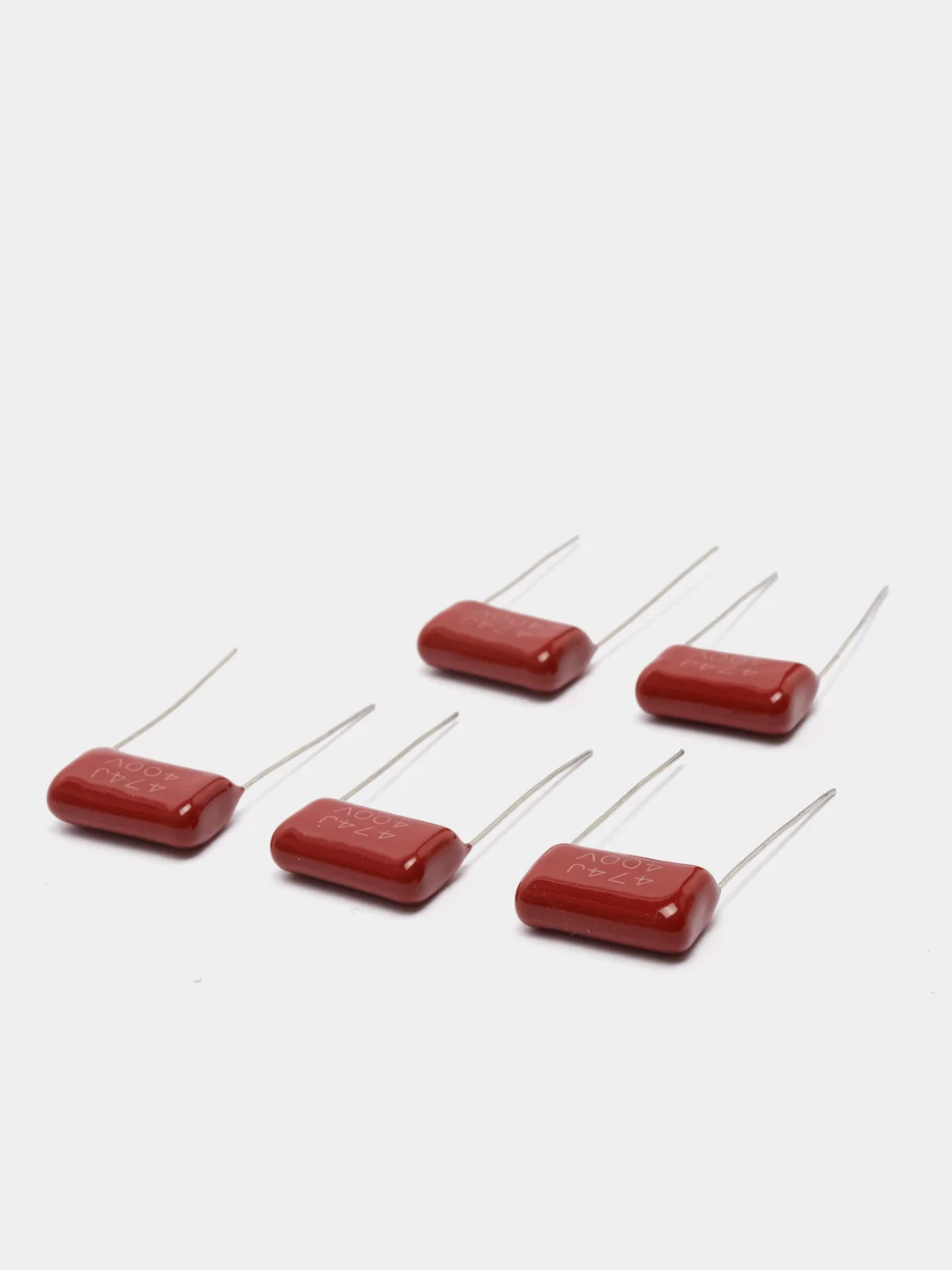 5 штук Конденсатор пленочный 0.47uf 400v 0.47мкф 400В 10% CL21 470nF 470нф