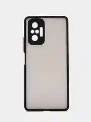 Черный чехол для Xiaomi Redmi Note 10 Pro, Редми Нот 10 Про