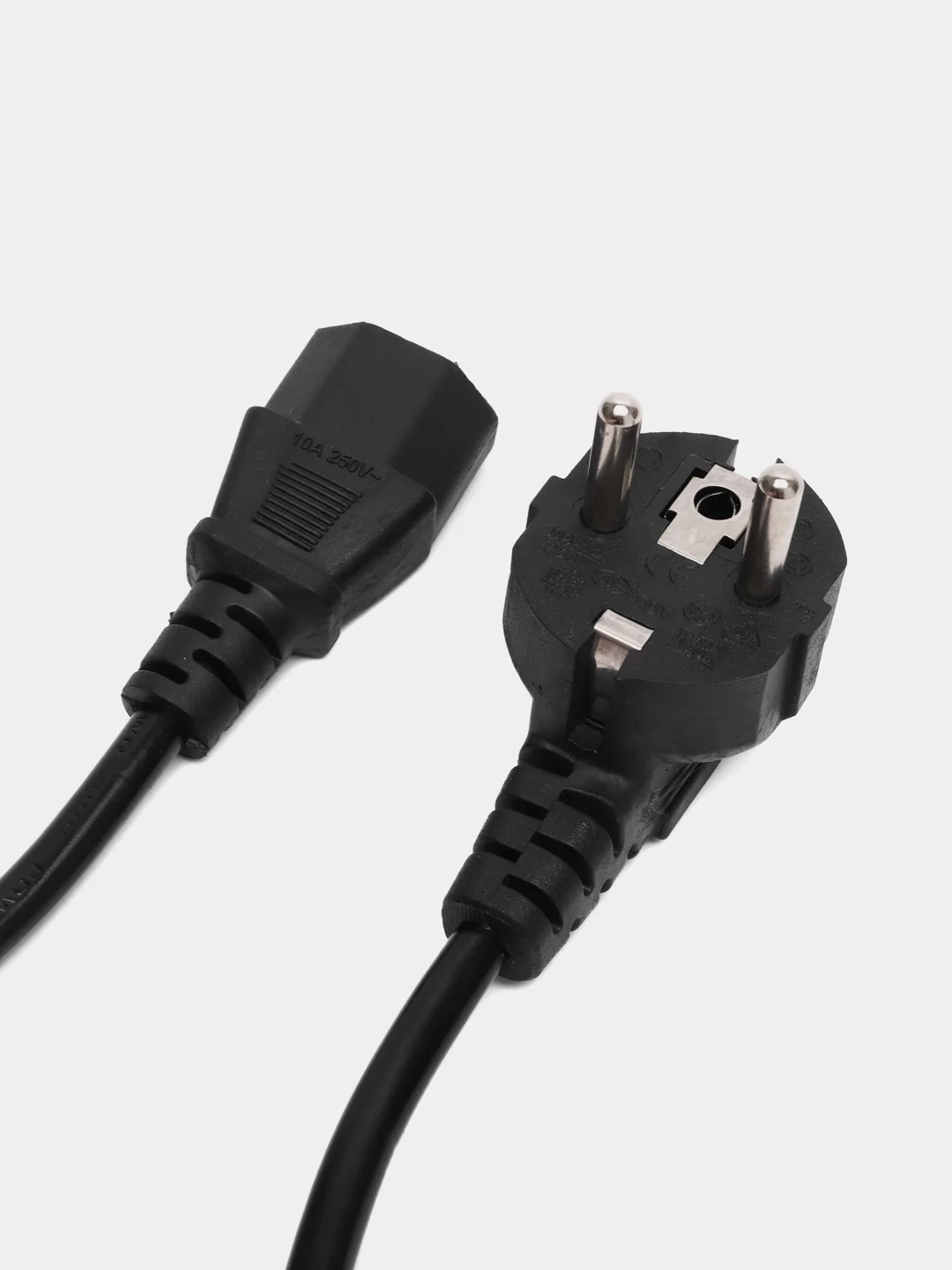 Сетевой кабель шнур 3pin, С13, 756 для питания компьютера, монитора, принтера, ноутбука