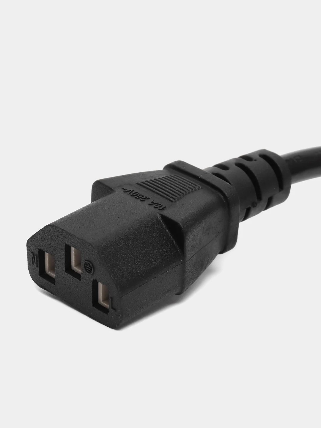 Сетевой кабель шнур 3pin, С13, 756 для питания компьютера, монитора, принтера, ноутбука