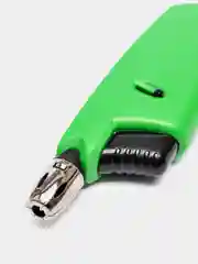 Зеленый зажигалка газовая для плиты с выдвижным наконечником