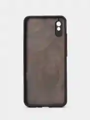 Бордовый чехол с рисунком на Xiaomi Redmi 9A (Сяоми Редми 9А)