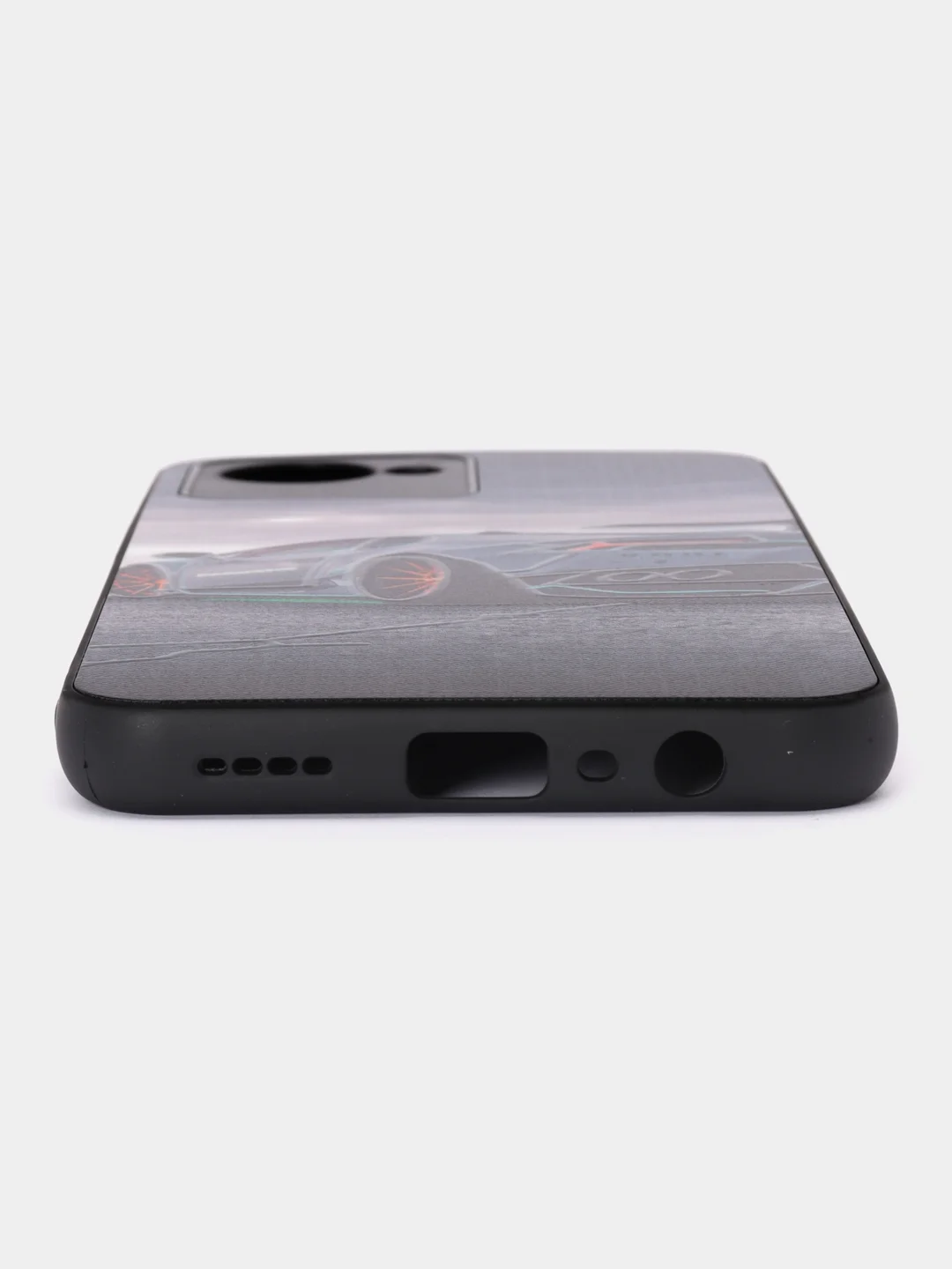 Хром чехол с рисунком на Realme C30 и Realme C30S (Реалми С30 и Реалми С30с)