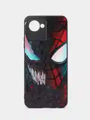Черный чехол с рисунком на Realme C30 и Realme C30S (Реалми С30 и Реалми С30с)