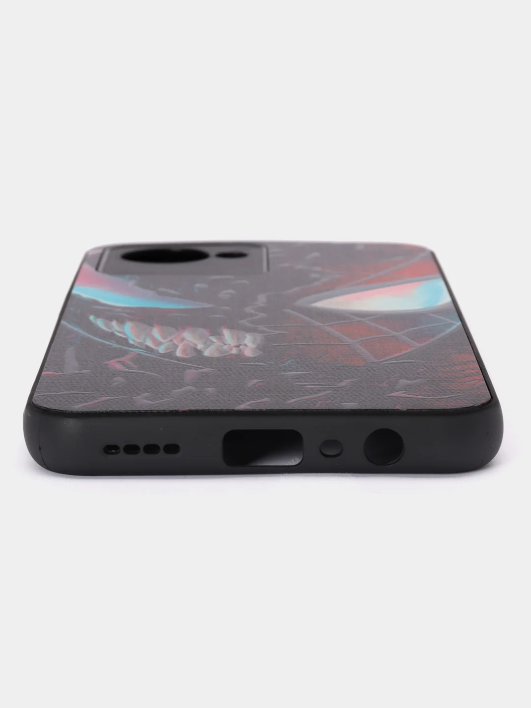 Черный чехол с рисунком на Realme C30 и Realme C30S (Реалми С30 и Реалми С30с)