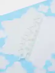 Зеленый наклейка на окно новый год, новогодняя, снежинка, дед мороз, двусторонняя, статическая