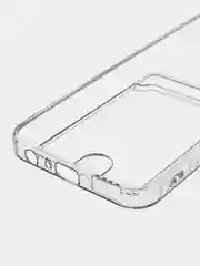 Марсала чехол для Samsung Galaxy A24 / Самсунг Галакси А24, прозрачный, с карманом для карты