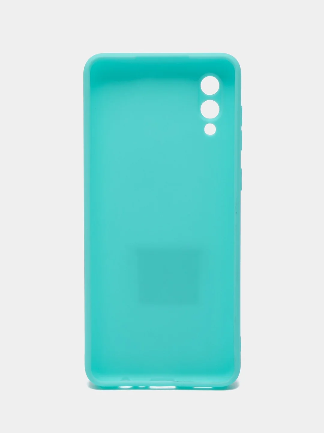 Лавандовый чехол силиконовый на Samsung Galaxy A02 (Самсунг Галакси А02), цветной, матовый